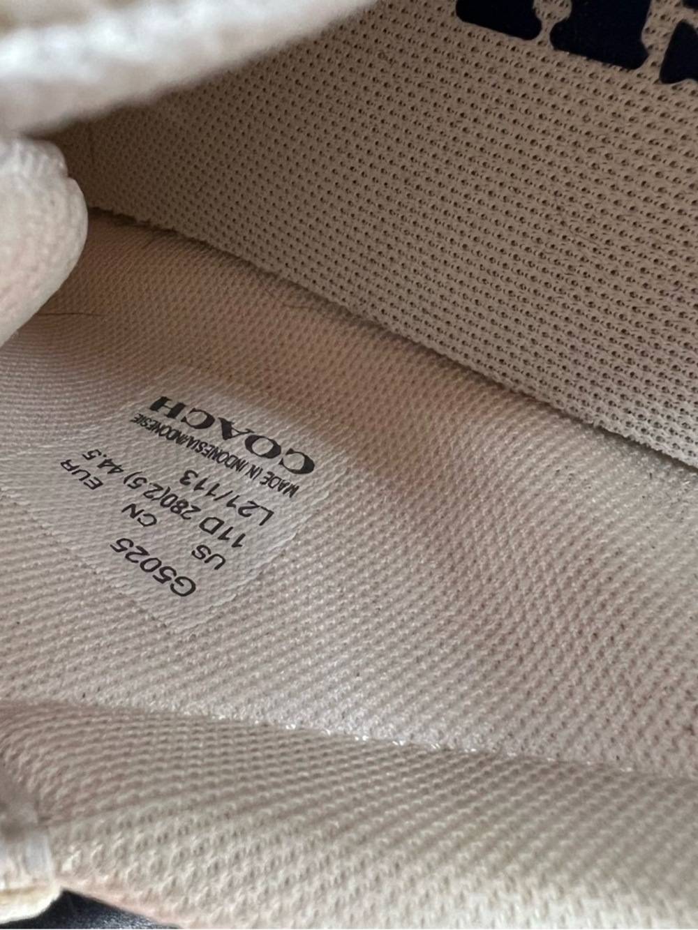 Coach Lowline Signature Low Top Chalk Cobalt 11D (M) - Picture 7 of 7